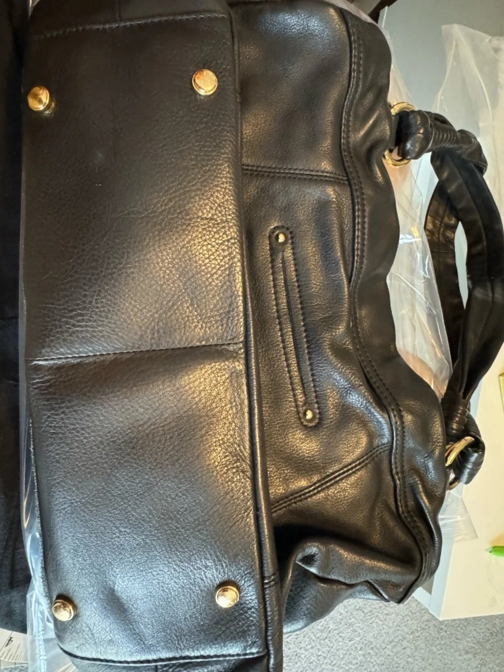 B Makowsky Hobo Tassel Bag